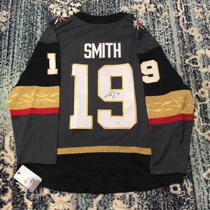Authentic Reilly Smith Vegas golden knights autographed jersey